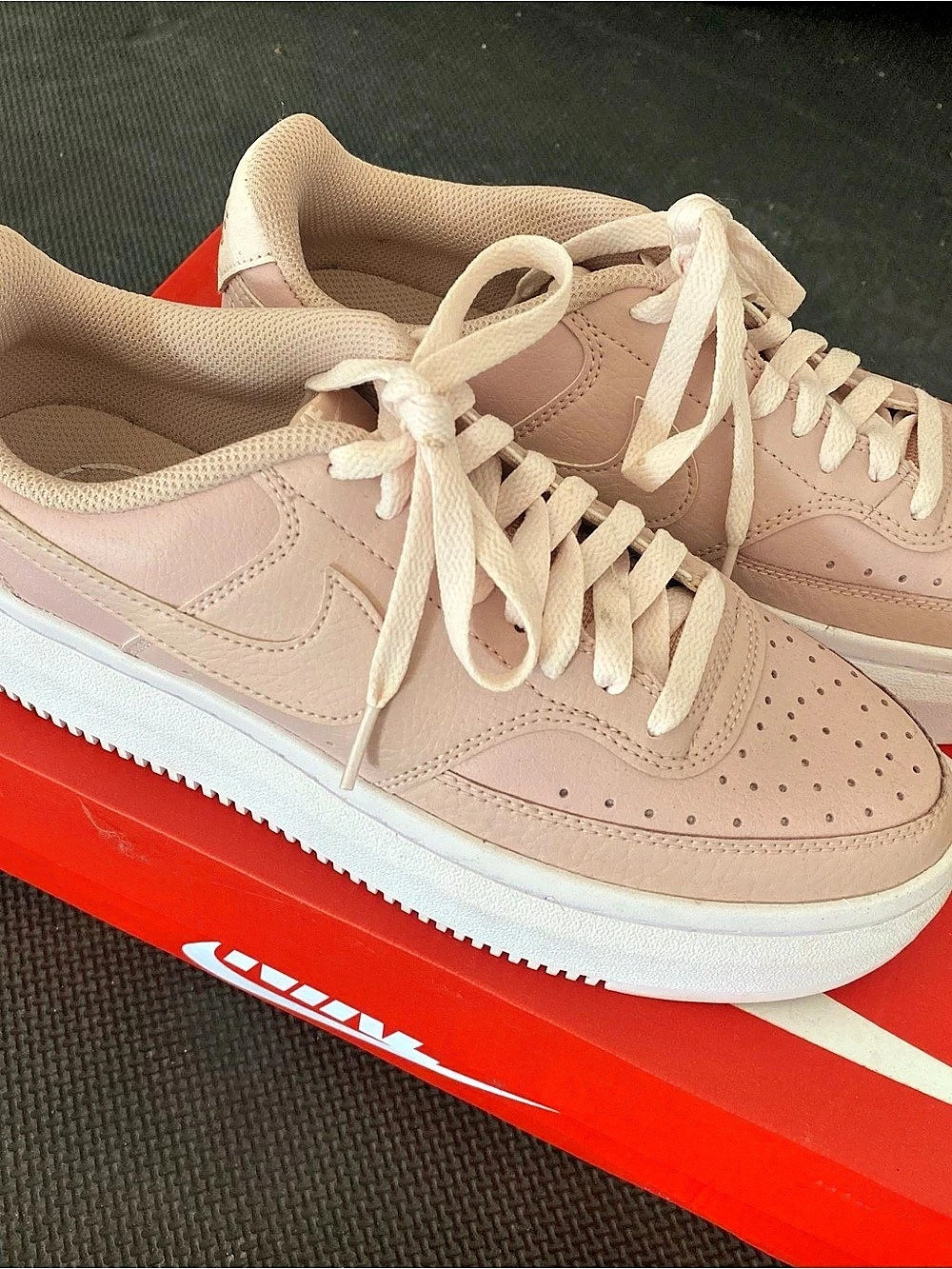 Nike - (WMNS) Nike Court Vision Alta 'Pink Oxford